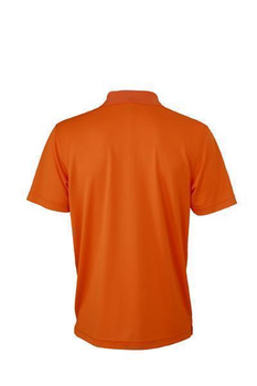 Herren Funktions Poloshirt ~ orange S