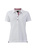 Damen Poloshirt Trachtenlook ~ weiß/rot-weiß XL