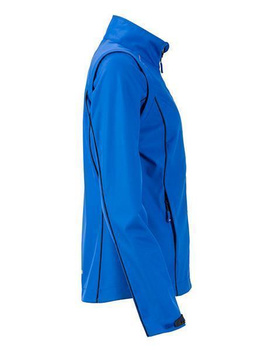 Damen Softshelljacke mit abnehmbaren rmel ~ nautic-blau/navy S