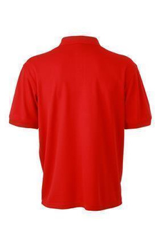 Herren Arbeits-Poloshirt ~ rot L
