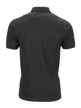 Herren Arbeits-Poloshirt mit Brusttasche ~ schwarz S
