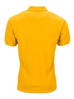 Herren Arbeits-Poloshirt mit Brusttasche ~ goldgelb XL