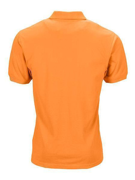 Herren Arbeits-Poloshirt mit Brusttasche ~ orange XXL