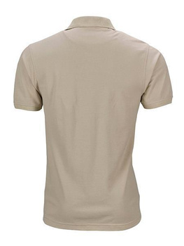 Herren Arbeits-Poloshirt mit Brusttasche ~ stone 5XL