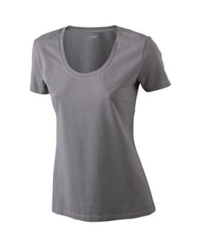 Damen T-Shirt Round aus weichem Elastic-Single-Jersey