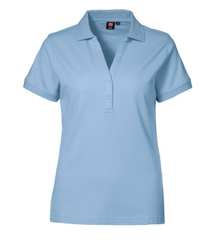 Damen Poloshirt in Piqué-Qualität