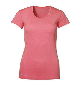 Woman Active S/S T-shirt ~ Orange melange L