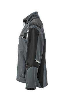 Workwear Softshell Jacket ~ carbon/schwarz L