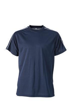 Funktions T-Shirt von James&Nicholson ~ navy/navy 4XL