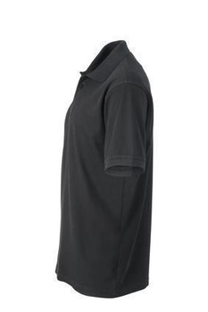 Herren Arbeits-Poloshirt ~ schwarz 6XL