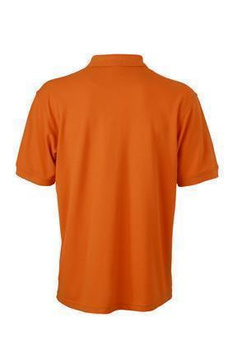 Herren Arbeits-Poloshirt ~ orange 6XL