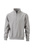 Arbeits Sweatshirt mit Zip ~ grau-heather 3XL