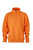 Arbeits Sweatshirt mit Zip ~ orange XS