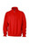 Arbeits Sweatshirt mit Zip ~ rot 3XL