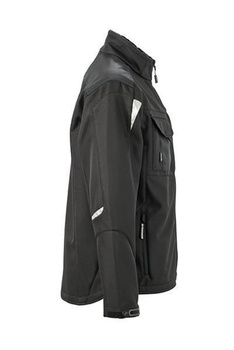 Workwear Softshell Jacket ~ schwarz/schwarz 4XL