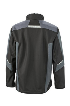 Workwear Softshell Jacket ~ schwarz/carbon 6XL