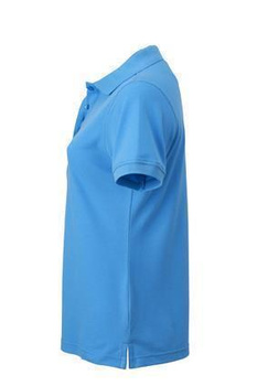 Damen Arbeits-Poloshirt ~ wasserblau S