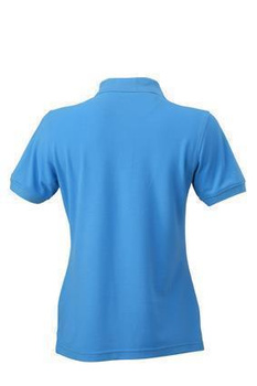 Damen Arbeits-Poloshirt ~ wasserblau XL