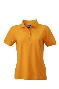 Damen Arbeits-Poloshirt ~ goldgelb XL