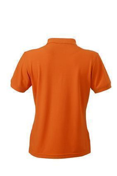 Damen Arbeits-Poloshirt ~ orange XXL