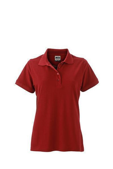 Damen Arbeits-Poloshirt ~ weinrot XL