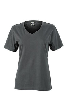 Damen Arbeits T-Shirt ~ carbon XXL