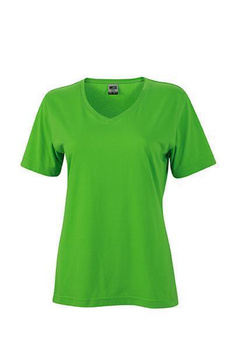 Damen Arbeits T-Shirt ~ lime-grn XL