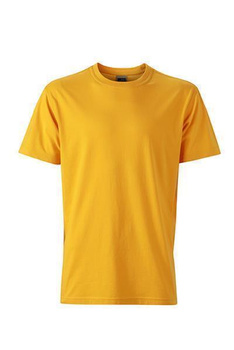 Herren Arbeits T-Shirt ~ goldgelb 3XL