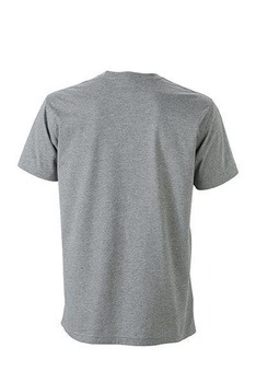 Herren Arbeits T-Shirt ~ grau-heather 3XL