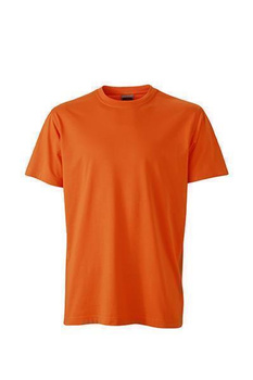 Herren Arbeits T-Shirt ~ orange XXL