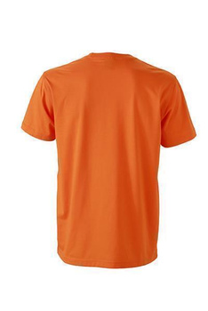 Herren Arbeits T-Shirt ~ orange 4XL