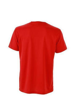 Herren Arbeits T-Shirt ~ rot 5XL