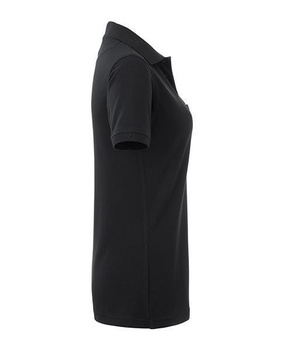 Damen Arbeits-Poloshirt mit Brusttasche ~ schwarz 3XL