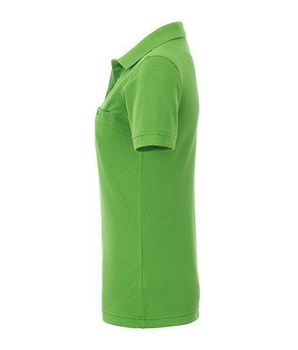 Damen Arbeits-Poloshirt mit Brusttasche ~ lime-grn XS