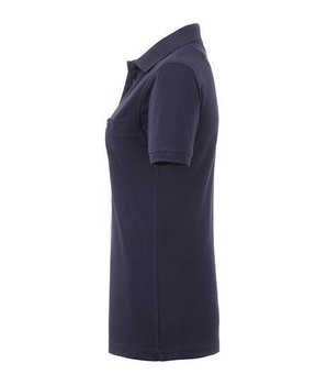 Damen Arbeits-Poloshirt mit Brusttasche ~ navy XL