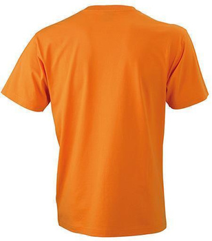 Strapazierfähiges Herren Arbeits T-Shirt ~ orange XXL