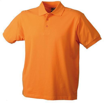 Strapazierfhiges Herren Arbeits Poloshirt ~ orange M