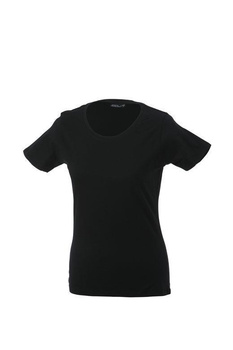 Srapazierfhiges Damen Arbeits T-Shirt ~ schwarz S