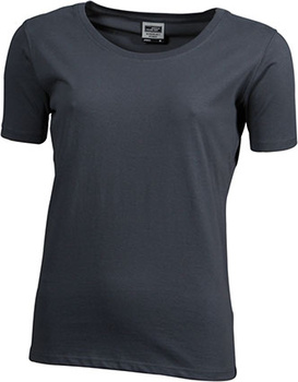 Srapazierfhiges Damen Arbeits T-Shirt ~ carbon S