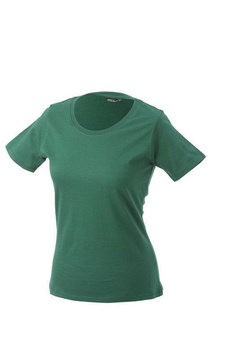 Srapazierfähiges Damen Arbeits T-Shirt ~ dunkelgrün M
