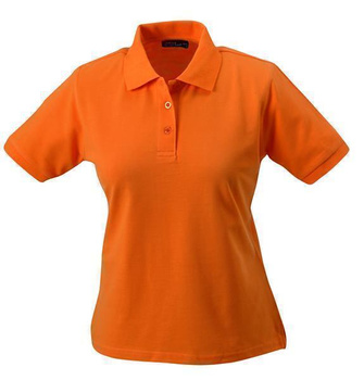 Strapazierfhiges Damen Arbeits Poloshirt ~ orange S