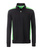 Arbeits Sweatshirt Reißverschluss Level 2 ~ schwarz/lime-grün 6XL