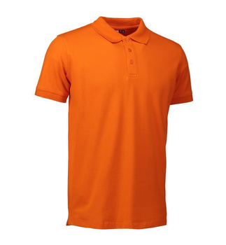 Stretch Poloshirt ~ Orange L