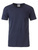 Herren T-Shirt mit stylischem Rollsaum ~ navy XL