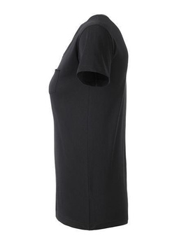 Damen T-Shirt aus Bio-Baumwolle JN8003 ~ schwarz XS