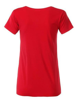 Damen T-Shirt aus Bio-Baumwolle JN8003 ~ rot M
