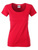Damen T-Shirt aus Bio-Baumwolle JN8003 ~ rot XL