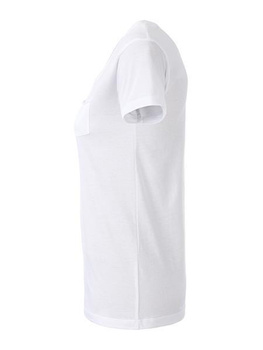 Damen T-Shirt aus Bio-Baumwolle JN8003 ~ wei L