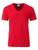 Herren T-Shirt aus Bio-Baumwolle JN8004 ~ rot S