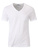 Herren T-Shirt aus Bio-Baumwolle JN8004 ~ weiß XL